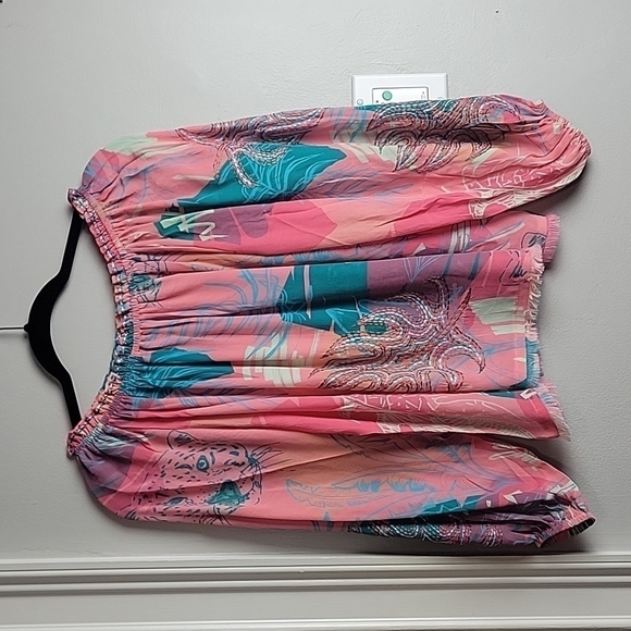 TAJ BY SABRINA CRIPPA-Anastasia off the shoulder embroidered top NWT-Siz… - Picture 16 of 17